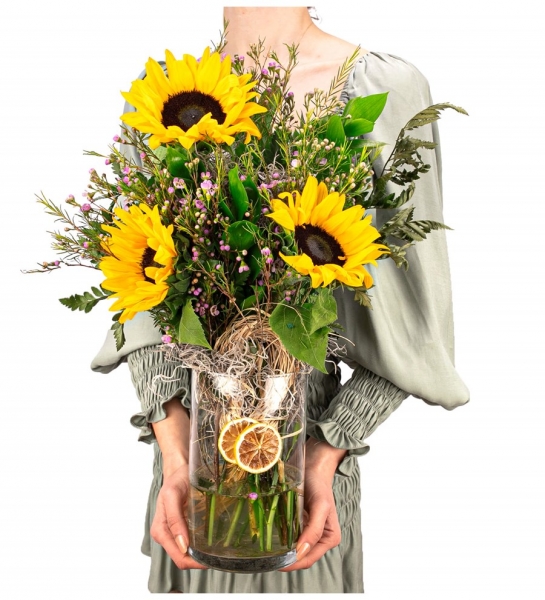 You Are My Flower - Ayçiçeği Tasarım