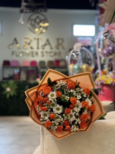 orange tasarım buket